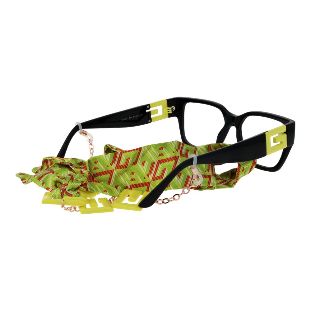 Guess Brille mit schwarzem Edelstahl-Gestell